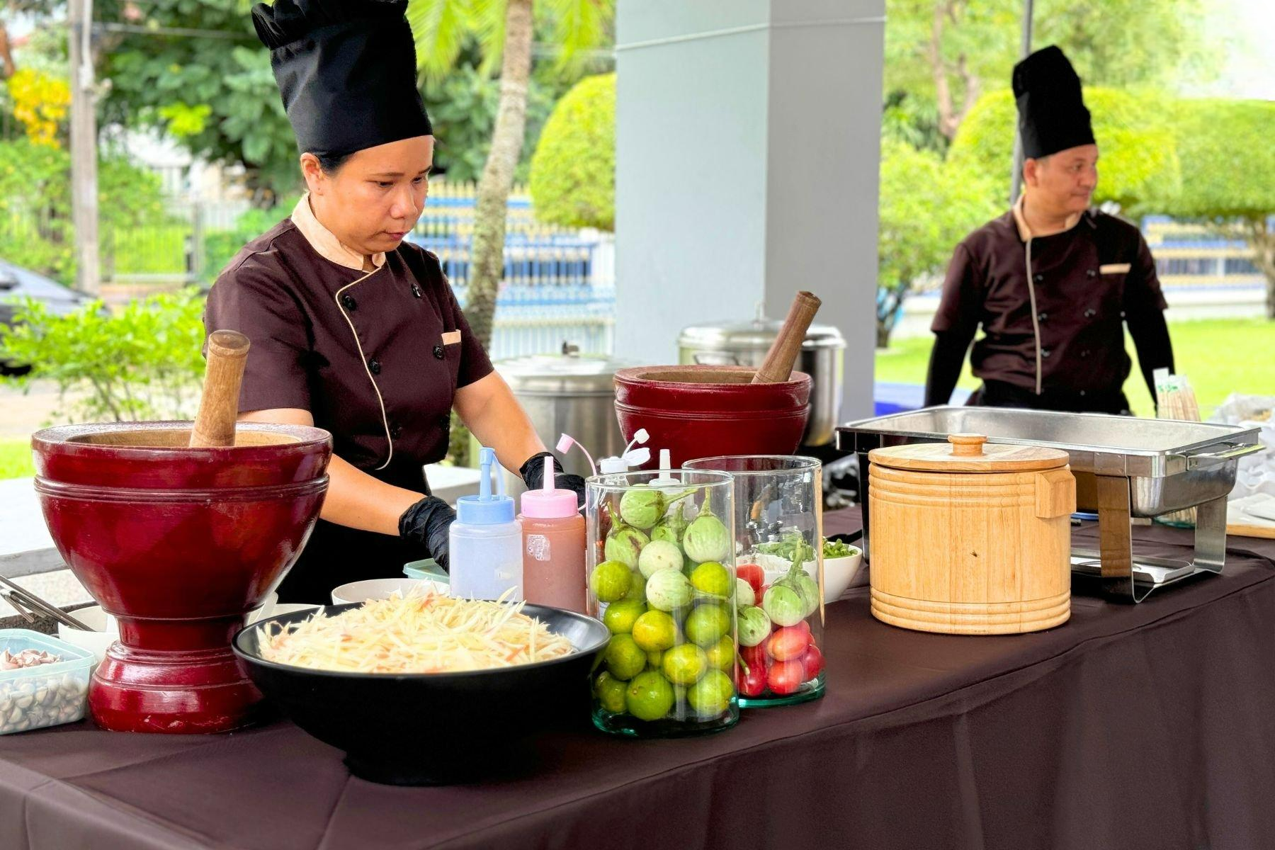 Live Cooking Station