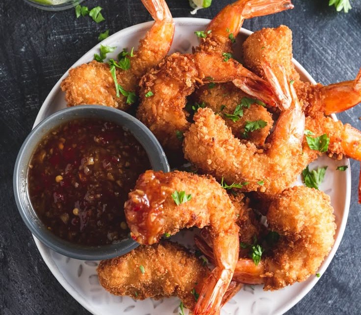 Crispy Coconut Prawns